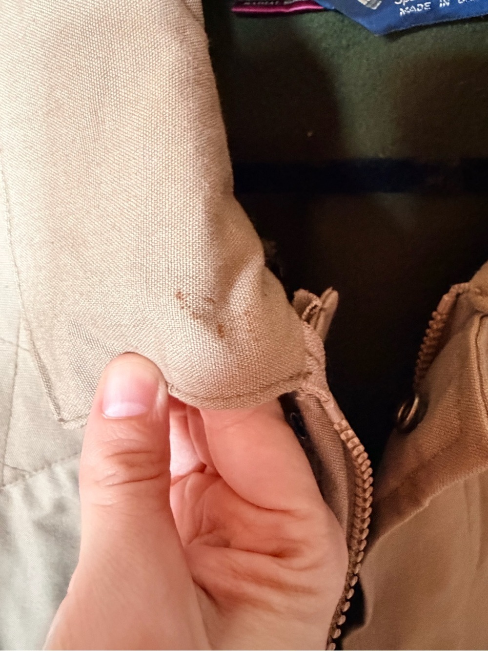 Vintage Colombia hunting fishing jacket tan M - Picture 6 of 10